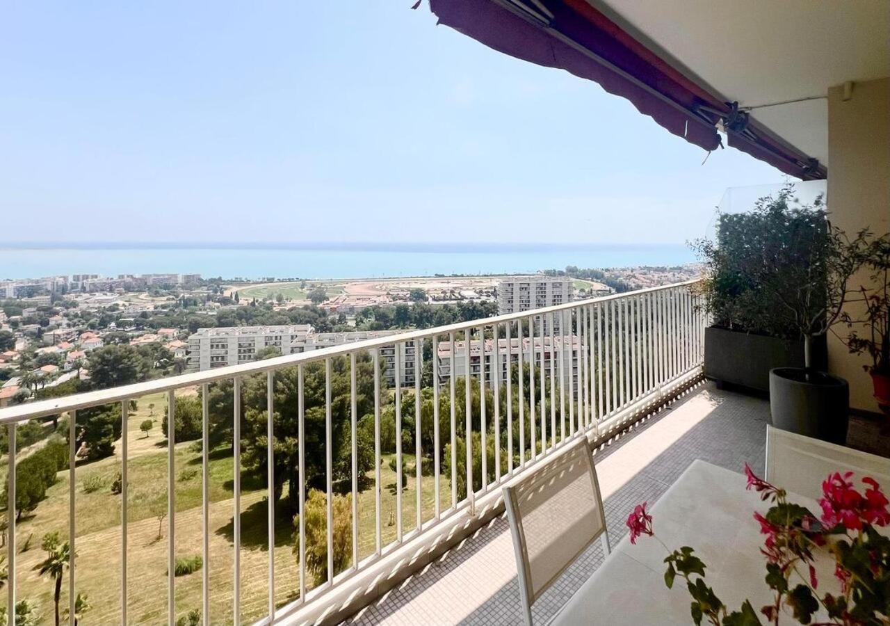 L'Appaloosa De Mer-Pool Tennis Parking-Sea View - -Capitalchic Services Cagnes Sur Me Luaran gambar