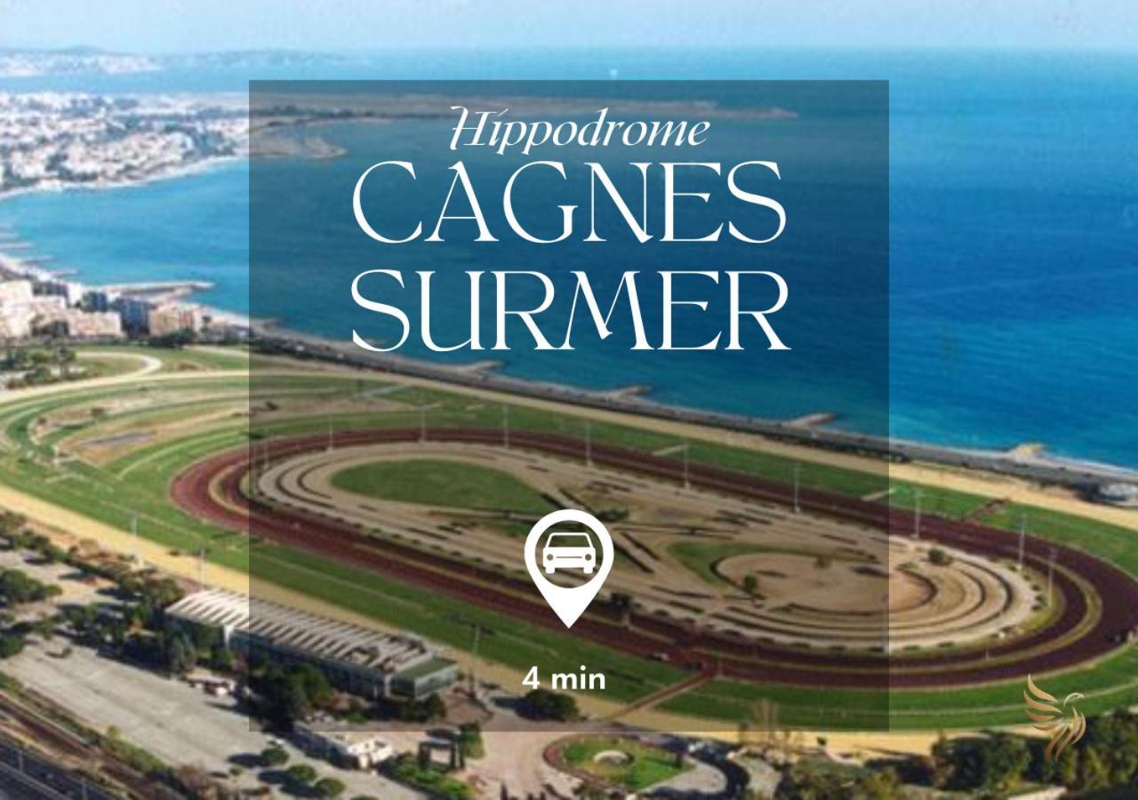 L'Appaloosa De Mer-Pool Tennis Parking-Sea View - -Capitalchic Services Cagnes Sur Me Luaran gambar