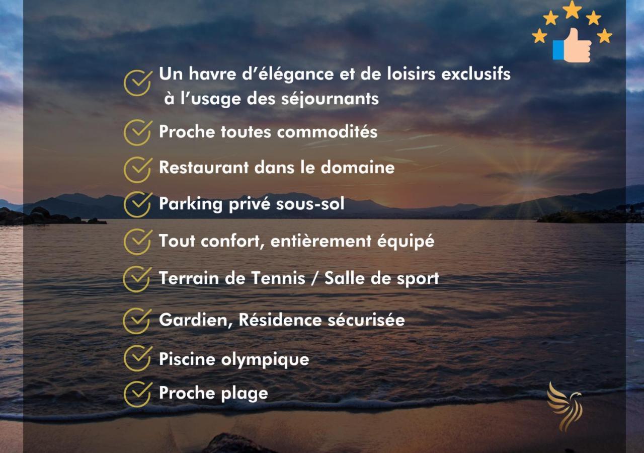 L'Appaloosa De Mer-Pool Tennis Parking-Sea View - -Capitalchic Services Cagnes Sur Me Luaran gambar