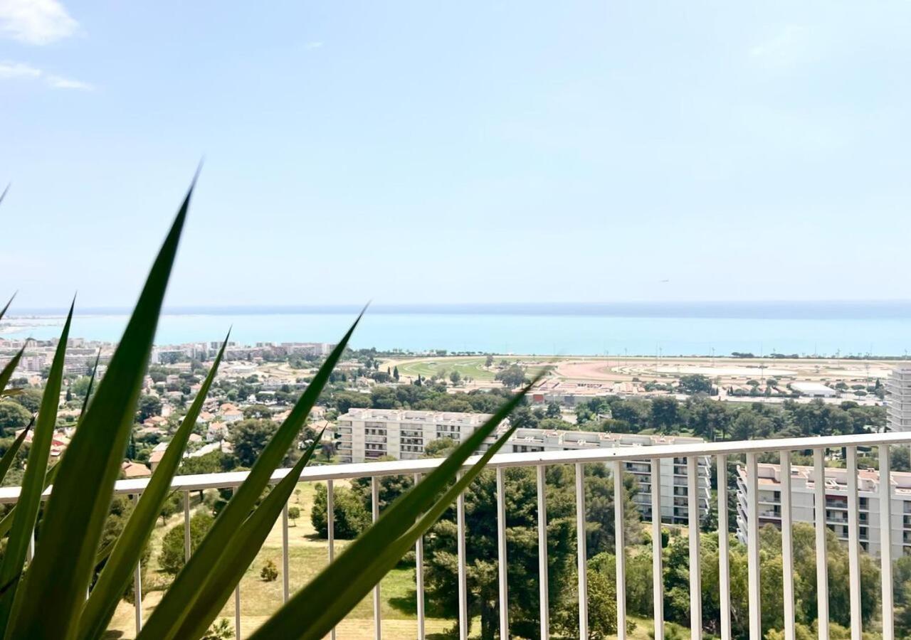 L'Appaloosa De Mer-Pool Tennis Parking-Sea View - -Capitalchic Services Cagnes Sur Me Luaran gambar